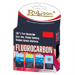 Леска флюорокарбон Rubicon 0,10мм 1.15кг 50м - фото 10929