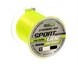 Леска Carp Pro Sport Line Fluo Yellow 300м 0,310мм - фото 12278
