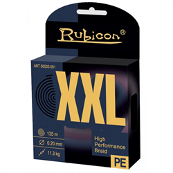 Плетенка Rubicon XXL желтая 0,14мм 9,1кг 135м - фото 12518