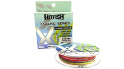  Плетеный шнур HITFISH X4 Trolling Series 200m 0.35мм 22.3кг - фото 13161