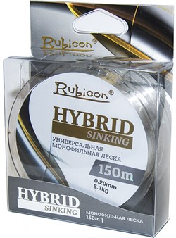 Леска RUBICON Hybrid Sinking 150м 0,23мм  6,2кг - фото 13227