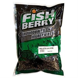 Пеллетс рыболовный медленно растворимый Fishberry темный 6 мм 1 кг - фото 14347