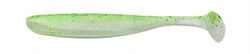 Съедобная резина Keitech Easy Shiner 4" PAL02 Lime Chart Shad - фото 15341