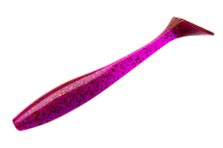 Мягкая приманка Narval Choppy Tail 8cm (уп - 6шт)  #003-Grape Violet - фото 22552
