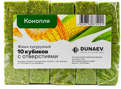 Жмых DUNAEV кукурузный Конопля 300г. - фото 22871