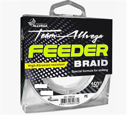 Шнур плетёный ALLVEGA "Feeder Braid" 150м 0,12мм (7,78кг) тёмно-оливковый 30021 - фото 38404