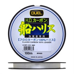 Флюорокарбон Duel H.D. Carbon Fune Leader Fluorocarbon 100% #3,0 0,285мм 6кг 100м (clear) 30275 - фото 38785
