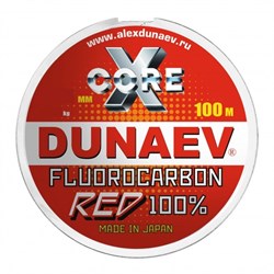 Леска Dunaev Fluorocarbon RED 0.370мм 10 кг 100м 31047 - фото 40331