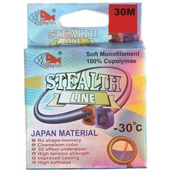 Леска 3D Stealth 30м 0.25мм 13,00кг 31178