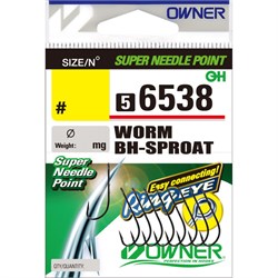 OWNER Крючок Worm BH-Sproat BC №12 10шт 31670