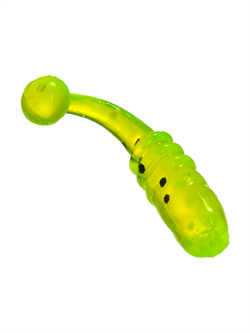 Приманка ZUB-KLOP 19мм(0,7")-20шт, (цвет 310) желтый с блестками 32779