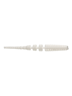 Приманка ZUB-CRAZY LEECH 50мм(2")-10шт, (цвет 801) белый 32786