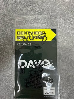 Застежка рыболовная Dayo Bent Head Split Ring упак. 20шт 32956