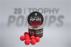 Бойлы плавающие ULTRABAITS POP-UPS "TROPHY" HOT CRAB 20 мм, 65 г 32975