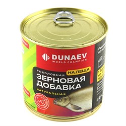Добавка зерновая к прикорму "Dunaev" Лещ МЕТАЛЛОБАНКА 400 мл. 33243
