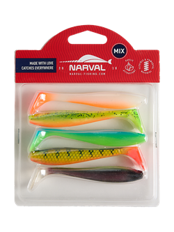 Мягкие приманки Narval Fishing Choppy Tail 10cm Mix #M05 33252