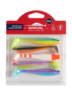 Мягкие приманки Narval Fishing Choppy Tail 10cm Mix #M03 33253