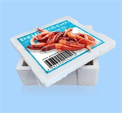 Червь дендробена XL 25гр* Коробочка пенопласт 33289