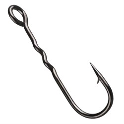 Одинарный крючок CF Round bent fixative shank №12  уп.15шт 33330