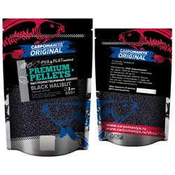 Пеллетс PELLETS BLACK HALIBUT (черный палтус) 2 мм быстрорастворимый 33595