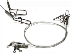 Поводок HITFISH Econom Leader 1x7 Nylon 500мм 27,3кг (уп 2 шт) 33650