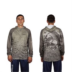 Джерси с капюшоном Nautilus Carp цв. green р-р. M 33718