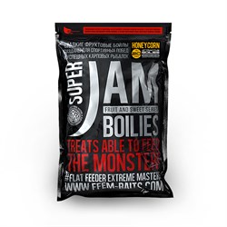 Вареные бойлы FFEM Super Jam Boilies Honey Corn 20mm 1кг 33887
