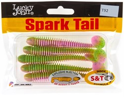 Виброхвосты съедоб. искусст. LJ Pro Series Spark Tail 4,0in (10,10)/T92 5шт. 34064