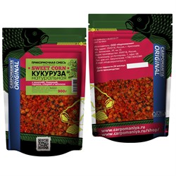 Кукуруза натуральная с коноплёй, пшеницей, горохом, специей и чесноком 800г 34134