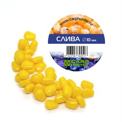 Плавающая силиконовая кукуруза Plum (Слива) 10мм 40шт CARPHUNTER 34163