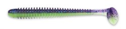 Приманка силиконовая Keitech Swing Impact 3.5" PAL #06 Violet Lime Belly 34179