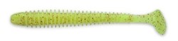 Приманка силиконовая Keitech Swing Impact 3.5" PAL #01 Chartreuse Red Flake 34184