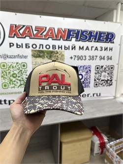Бейсболка PAL Trout Cap PVC-2601 бежевая 34195