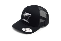Кепка с сеткой 5P Dichka! Roar Rawcut #Black/Black&White 34407