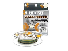  Плетеный шнур HITFISH X4 CAMO FEEDER 150м 0.13мм 6.1кг