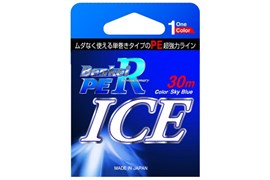 Шнур Benkei ICE, 30м, небесно-голубой #0,8  0,148мм, 6,3кг