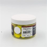 Бойлы Rhino Pop-up, 12 mm, 50 гр, roll & dumbells, Pineapple (ананас), жёлтый флюро