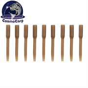 Конус силиконовый для поводка CosmoCarp 30мм (уп.10шт) (brown)