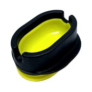 Форма для прикормки с кнопкой CarpHunter Wide Flat Method Feeder Mould (Black / yellow