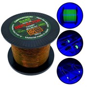 Леска CarpHunter Reflector 0,30мм 8,3кг 18,4lb 1000м Camo (Fluo Green)