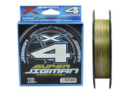 Плетёный шнур YGK X-Braid Super Jigman X4 #1. 20lb 200m 25886