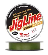 Шнур JigLine Uitra Light 0,06 мм, 5,0 кг, 100 м, хаки 26141