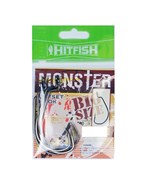 Офсетный крючок HITFISH Monster Offset Hook # 8/0 (уп, 3 шт) 26445