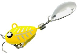 Тейл-спиннер UF STUDIO HURRICANE 35гр yellow ghost 28612