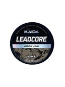Ледкор Kaida Leadcore 10м 54 lbs, 24.4 kg, Camo brown 29513