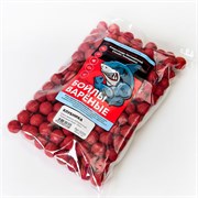 Бойлы вареные прикормочные "Рыболовная банда" Клубника 20 мм 1 кг 29545