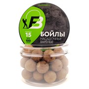Бойлы варёные насадочные (в банке) Fishing Band Tiger Nut 15 мм 100 гр 29553