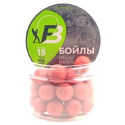 Бойлы варёные насадочные (в банке) Fishing Band Strawberry 15 мм 100 гр 29556