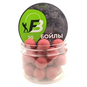 Бойлы варёные насадочные (в банке) Fishing Band Strawberry 20 мм 200 гр 29559