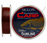 Леска Sunline SIGLON CARP 0.33mm 7.4kg 300m Matte Red Brown 29596